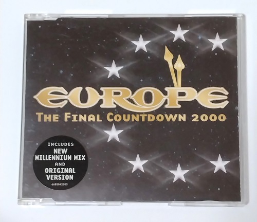 【CD single】EUROPE - THE FINAL COUNTDOWN 2000 ヨーロッパ ファイナルカウントダウン ミレニアムミックス ハウス_画像1