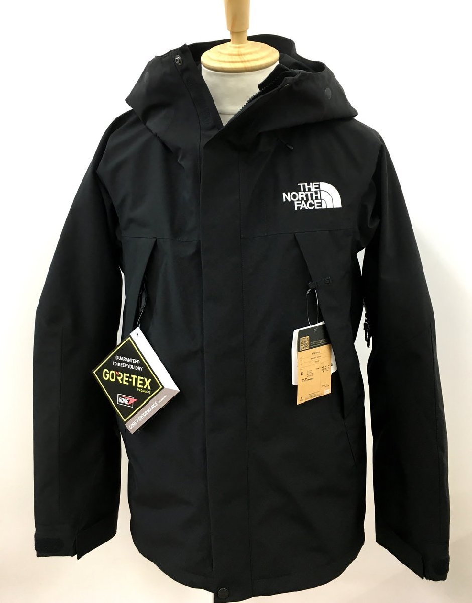 ノースフェイス THE NORTH FACE マウンテンジャケット M ブラック 長袖 NP61800 ゴアテックス 未使用 2309WT050_画像1