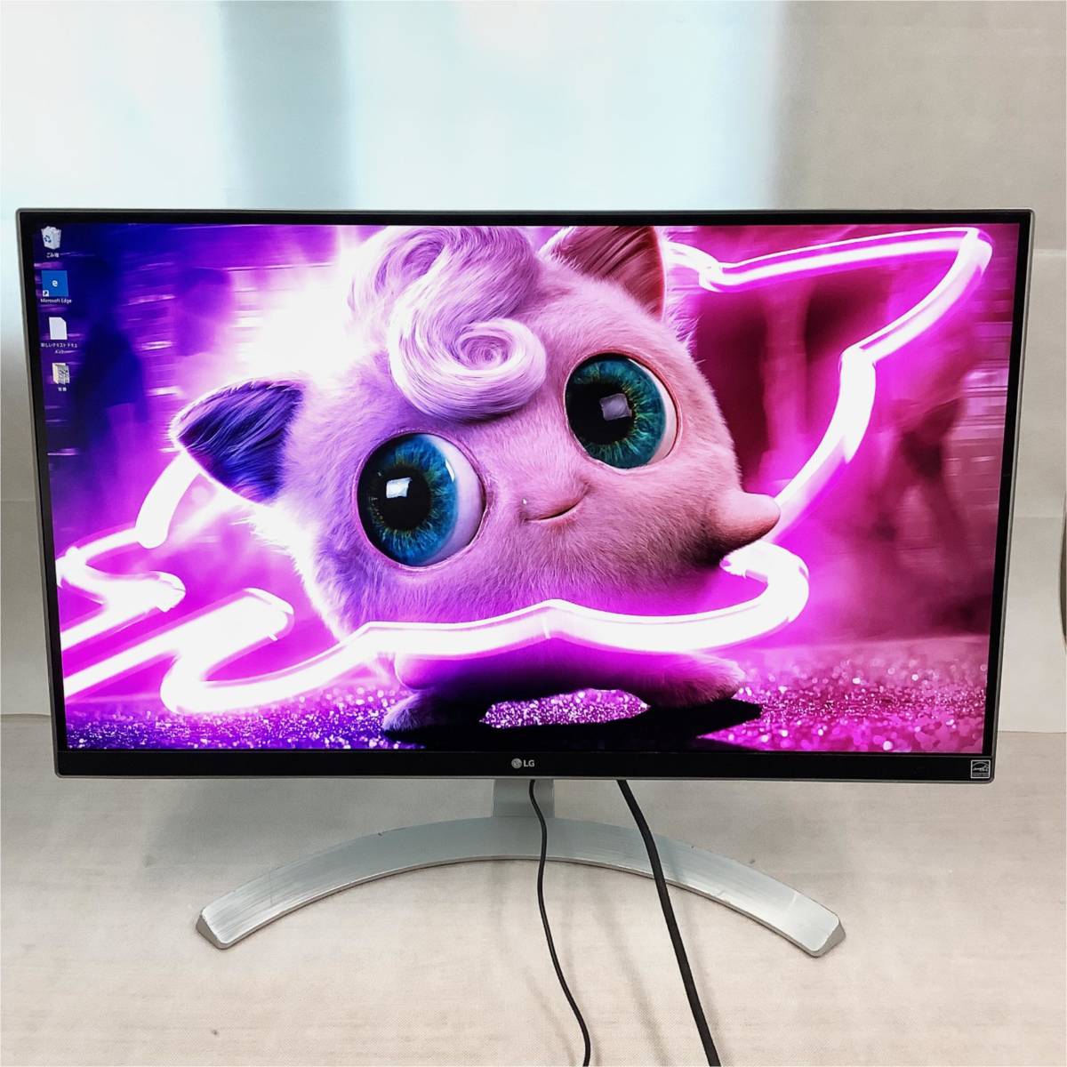 S5092274 LG 27UD88-W 4Kモニター 2017年製 27型液晶 1点【通電 S5092274 LG 27UD88-W 4Kモニター 2017年製 27型液晶 1点【通電