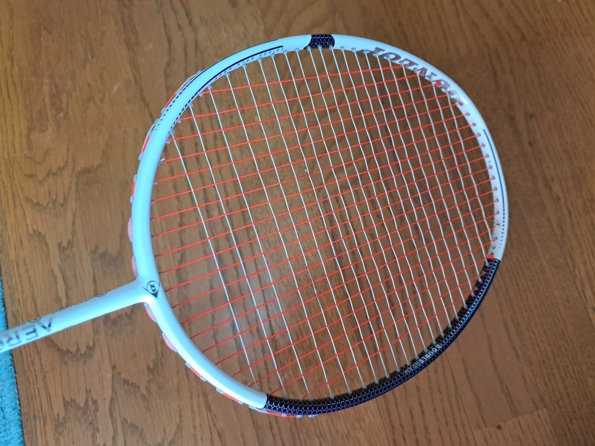 バドミントンラケット ダンロップ エアロスタースピード86 中古 バドミントンラケット ダンロップ エアロスタースピード86 中古
