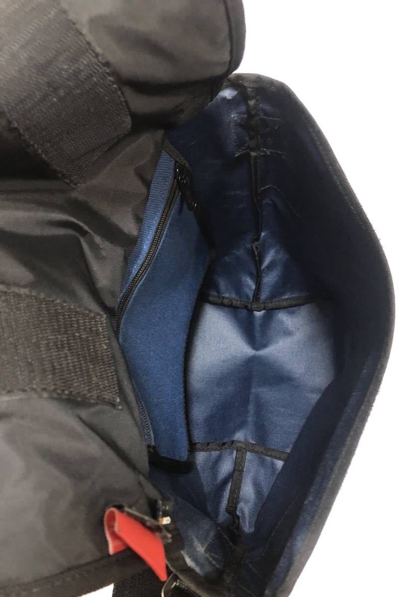  Manhattan Poe te-ji23091215 messenger bag S high capacity navy navy blue shoulder bag 