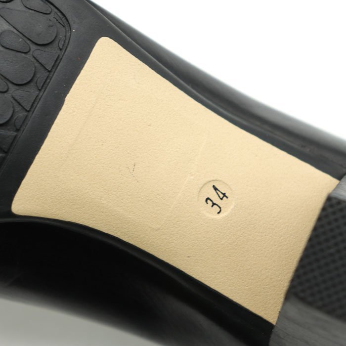 シューギャラリーオオタ ローファーパンプス 未使用 ビット ブランド 靴 シューズ 黒 レディース 34サイズ ブラック SHOE GALLERY OTA_画像4