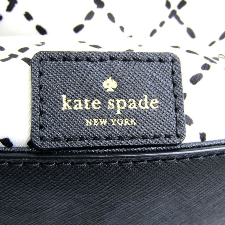 ケイトスペード ショルダーバッグ ハンドバッグ レザー 2way チェーン フォーマル 鞄 黒 レディース ブラック Kate Spade_画像3