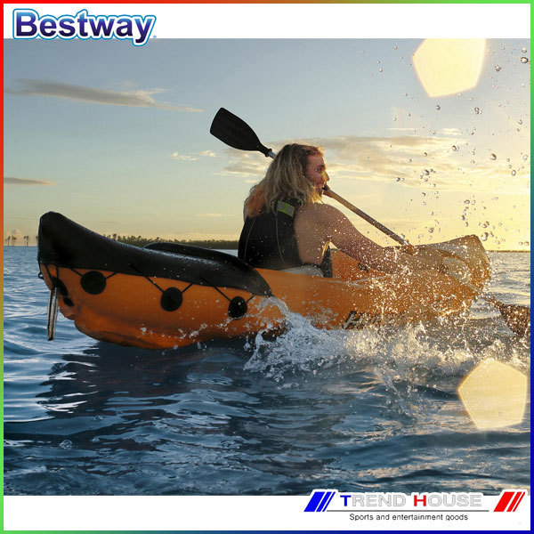 カヤック 2人乗り 321cm x 88cm ベストウェイ/hydro-force Lite-Rapid X2 Kayak BESTWAY