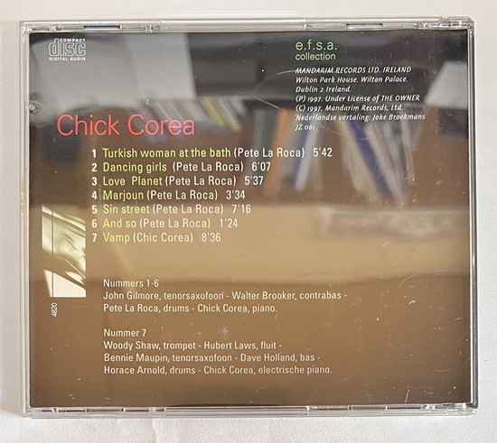 JAZZ MASTERS Chick Corea_画像2