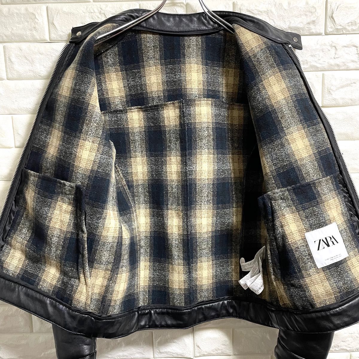 ZARA ザラ レザージャケット メンズMサイズ|Yahoo!フリマ(旧 ZARA ザラ レザージャケット メンズMサイズ|Yahoo!フリマ(旧