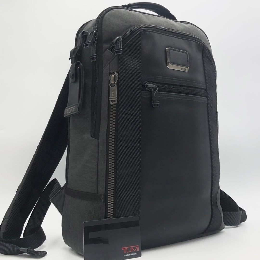 美品】 TUMI トゥミ ALPHA BRAVO バッグパック 黒-