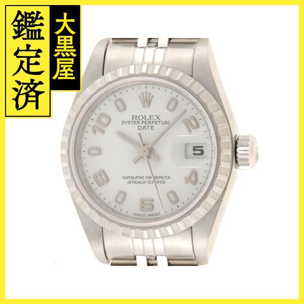 お気に入りの ROLEX ロレックス パーペチュアル デイト 79240 ホワイト