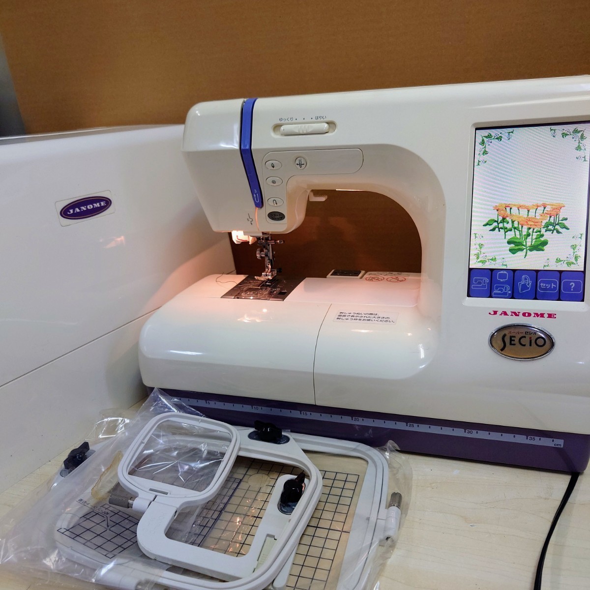 ジャノメ スーパーセシオJANOME SECIO 850型 コンピューターミシン-