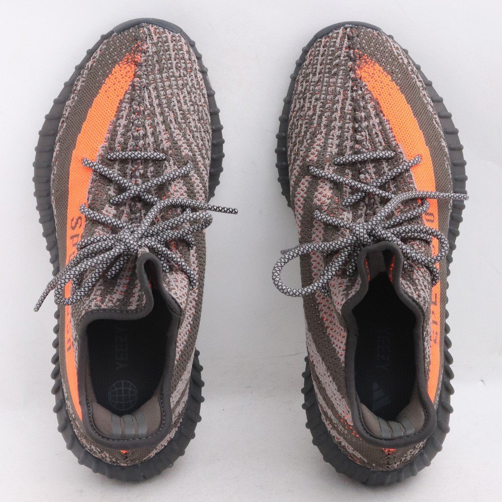 28cm ADIDAS YEEZY BOOST 350 V2 CARBON BELUGA HQ7045 アディダス イージーブースト 350 カーボンベルーガ スニーカー_画像5