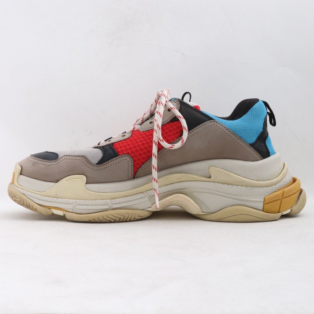 .5cm相当 BALENCIAGA TRIPLE S SNEAKER Red Blue サイズ