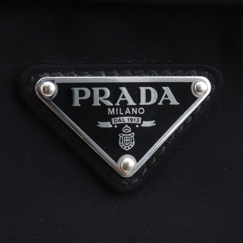 独特な店 PRADA 三角ロゴショルダーバッグ 鞄 プラダ ブラック
