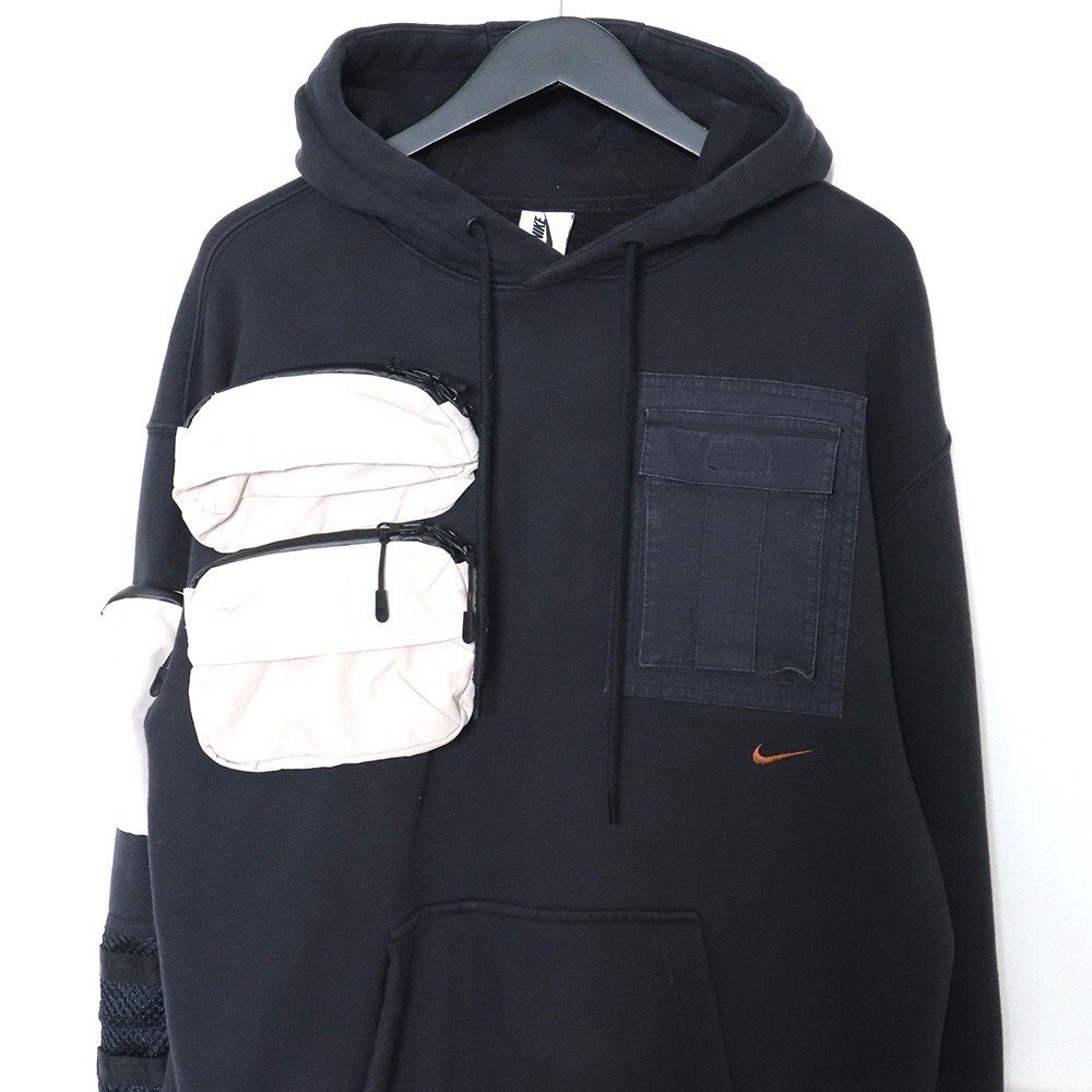 NIKE × TRAVIS SCOTT UTILITY HOODIE M размер черный CU0458-010 Nike тигр vi s Scott тренировочный Parker f-ti-