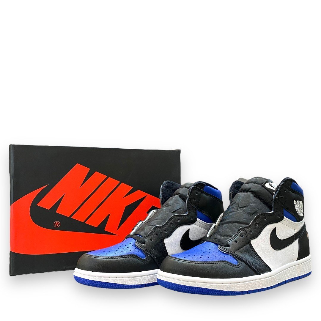 26.5cm NIKE AIR JORDAN 1 RETRO HIGH OG ROYAL TOE スニーカー ブルー 555088-041 ナイキ エアジョーダン レトロハイ_画像1