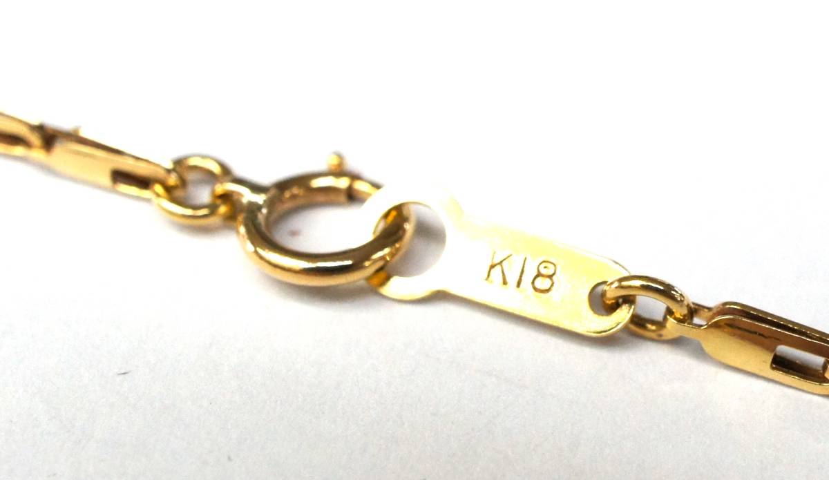 K18 デザイン ロング ネックレス 61㎝ 6 88ｇ ゴールド｜PayPayフリマ
