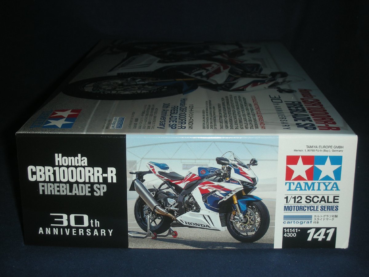 タミヤ 1/12 オートバイシリーズ No.141 Honda CBR1000RR-R FIREBLADE SP 30th Anniversary プラモデルの画像2