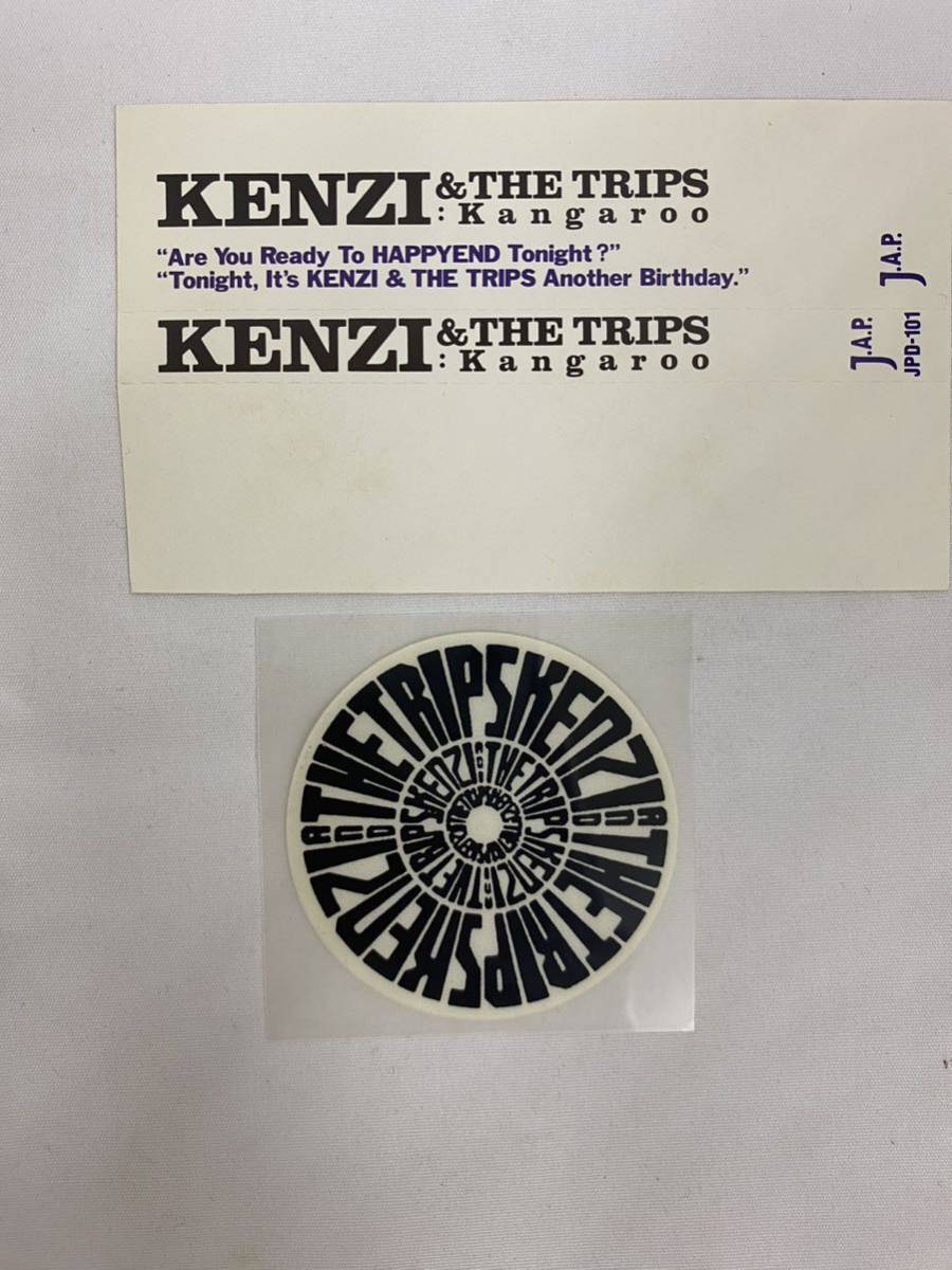 ■ 帯付き ステッカー付き KENZI & THE TRIPS　ケンヂ＆ザ トリップス kangaroo_画像5