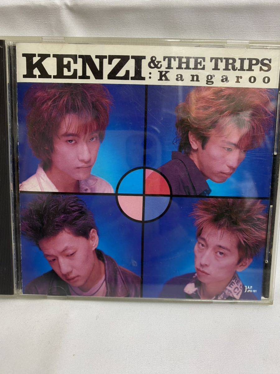 ■ 帯付き ステッカー付き KENZI & THE TRIPS　ケンヂ＆ザ トリップス kangaroo_画像1