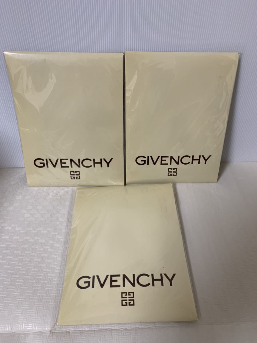 説明文必読/未使用/GIVENCHY ジバンシーストッキング3足セット/Lサイズ/カラーシェルクレール/レトロ/梱包材経年小傷黴等_画像2