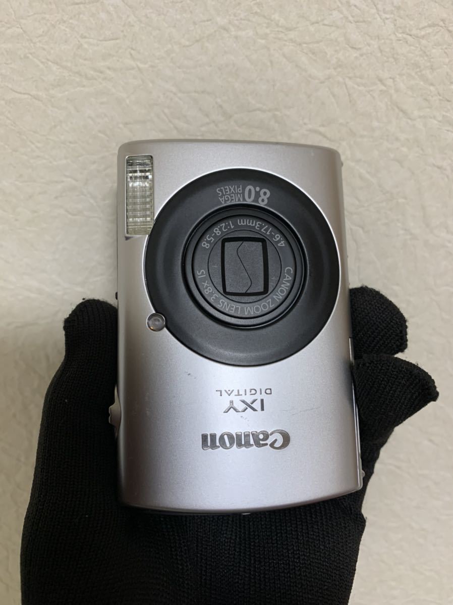 訳ありセール 格安) Canon IXY コンパクトデジタルカメラ/充電池NB-5L