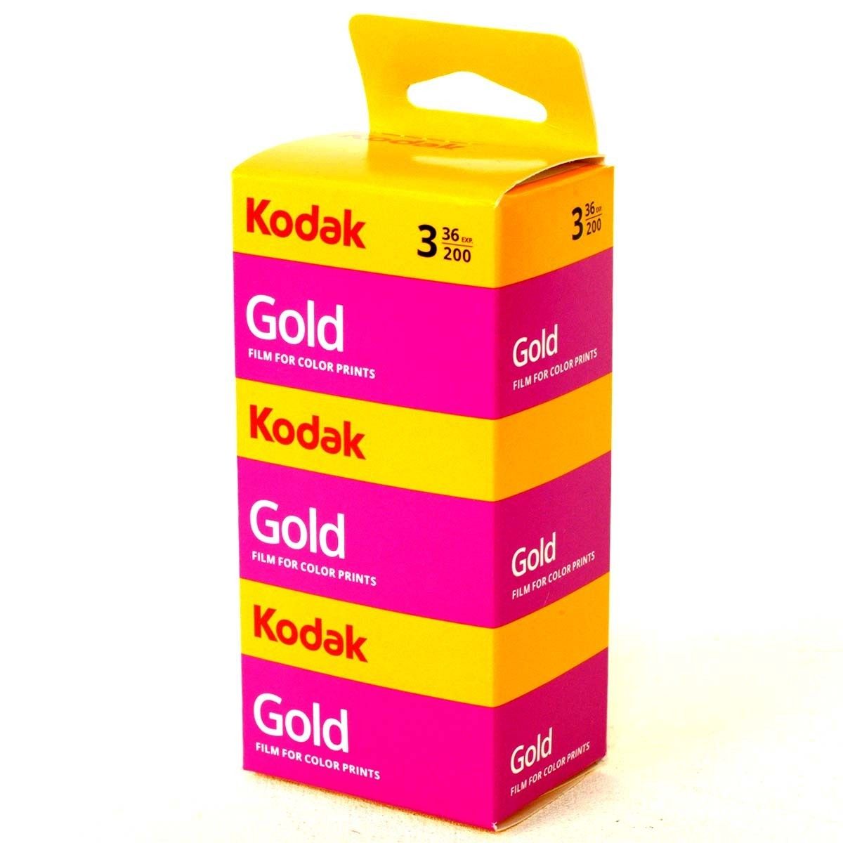 GOLD200-36枚撮【3本入】Kodak ネガカラーフィルム 135/35mm 新品