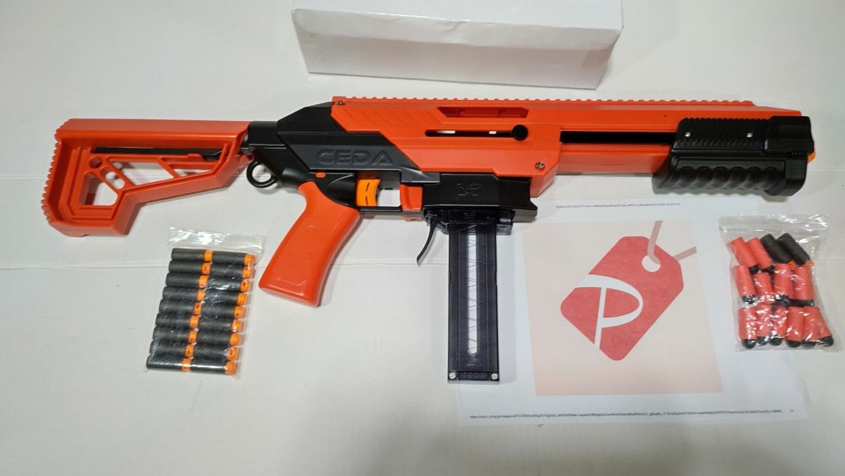 44珍銃 スポンジ弾 ナーフ銃 トイガン JET BLASTER CEDA s バネ