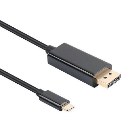 USB 3.1 Type-C to DisplayPort 変換 ケーブル 金メッキコネクター搭載 USB C to DP 4K解像度対応 変換アダプタ 1.8m_画像4
