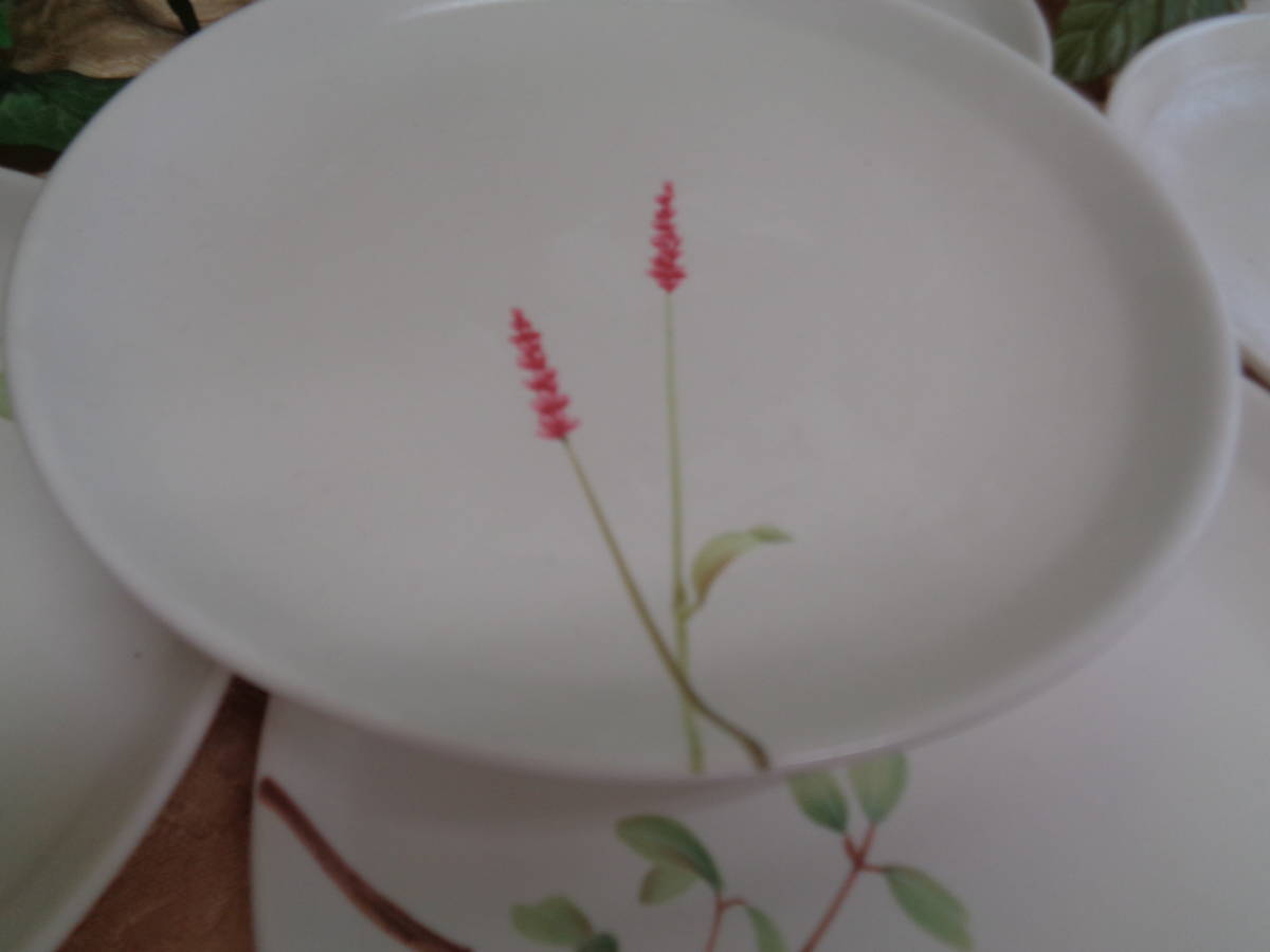 洋食器 林精一だ座員 幸窯 森のしらべ銘々皿 小皿 5客 未使用品 洋食器 林精一だ座員 幸窯 森のしらべ銘々皿 小皿 5客 未使用品