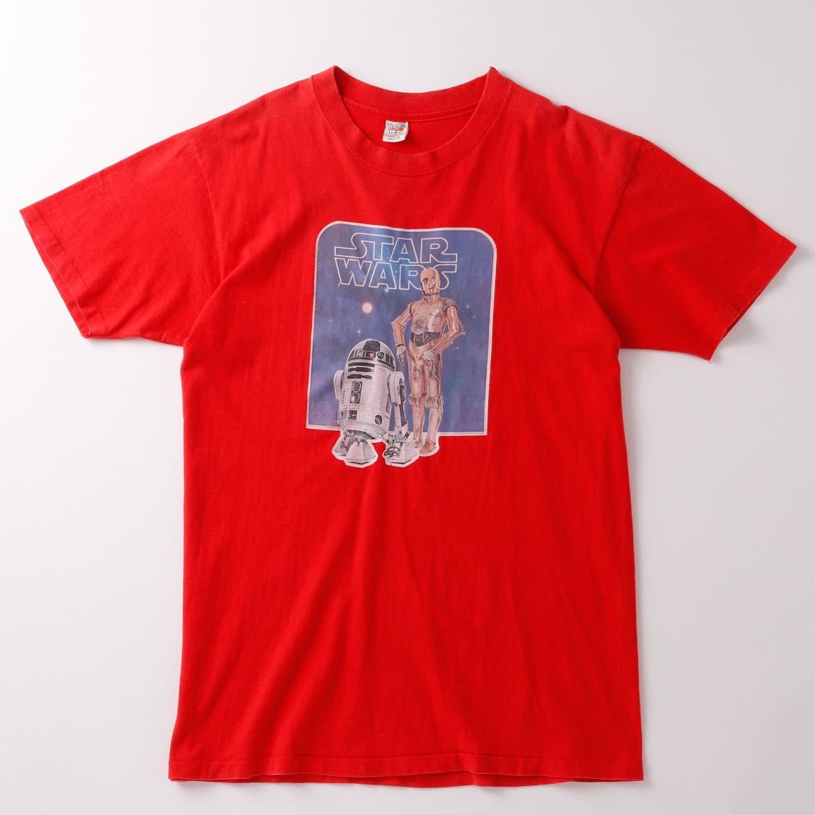 【極美品】70s STAR WARS Special Vintage Teeshirt C3-PO R2-D2 ヴィンテージ スターウォーズ Tシャツ オリジナル ムービーTシャツ 実寸M_画像1