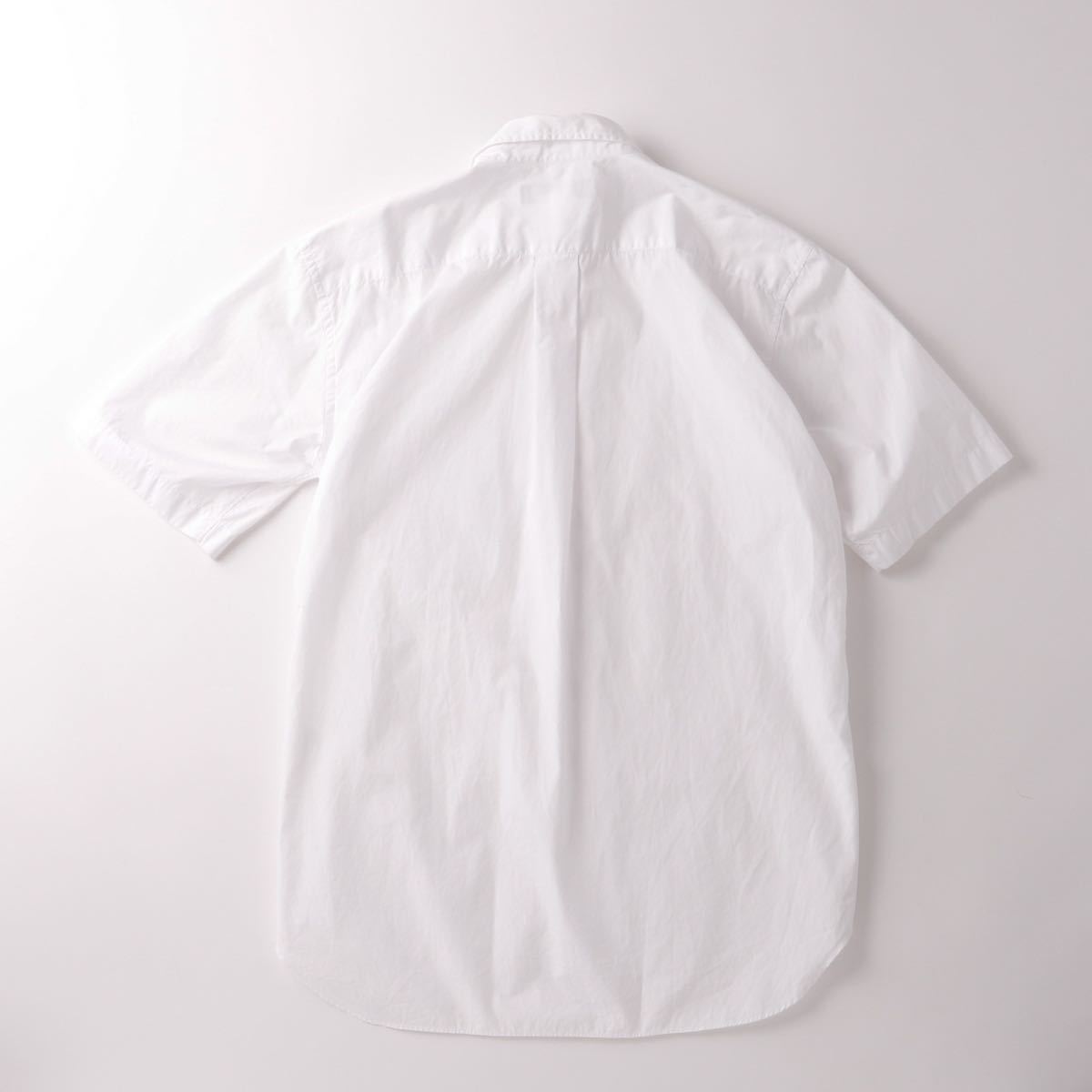 【極美品】COMME des GARCONS HOMME DEUX コムデギャルソン オムドゥ 半袖 シャツ トップス 日本製 サイズXL 無地 白