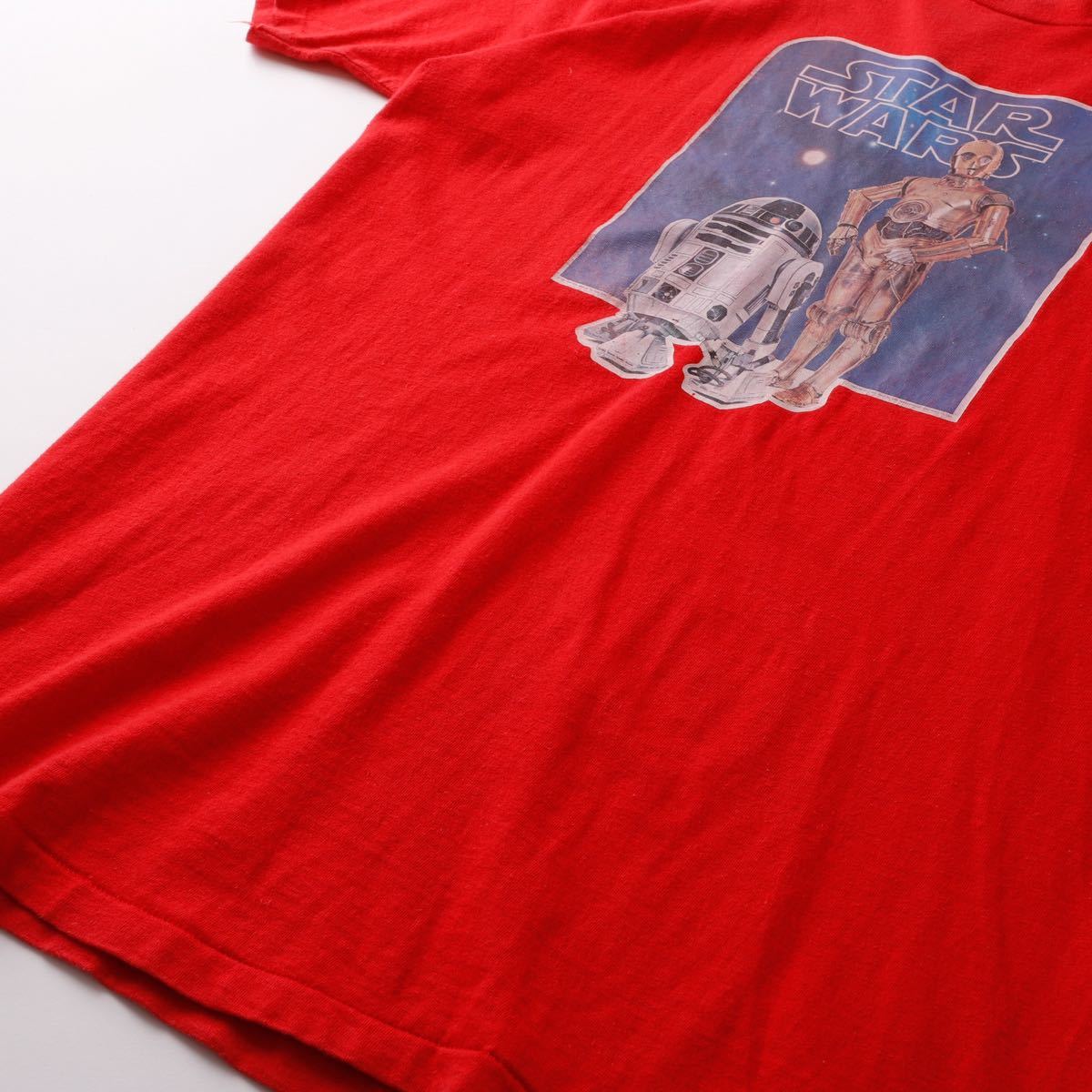 【極美品】70s STAR WARS Special Vintage Teeshirt C3-PO R2-D2 ヴィンテージ スターウォーズ Tシャツ オリジナル ムービーTシャツ 実寸M_画像4