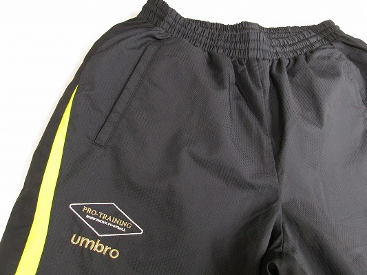 k6304：UMBRO アンブロ サーモ ウィンドパンツ O/XL ウォームパンツ トレーニングウェア 秋冬/メンズ：5_画像3