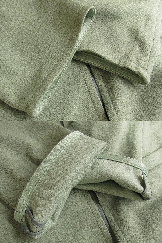 k6354: made in Japan! Scapa SCAPA opera li bar coat 38 no color coat gown thin jacket mint green lady's :5
