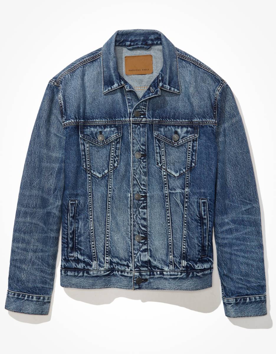 * ラスト * アメリカンイーグル デニムジャケット AE Denim Jacket Gジャン XXXL / Blue *