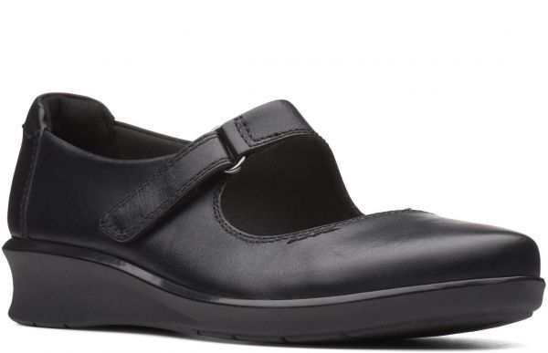 魅了 Clarks 23cm E メリージェーン フラット ウエッジ ブラック 黒 レザー 革 ストラップ ローファー スニーカー スリッポン ブーツ 948 23.0cm 魅了 Clarks 23cm E メリージェーン フラット ウエッジ ブラック 黒 レザー 革 ストラップ ローファー スニーカー スリッポン ブーツ 948 23.0cm