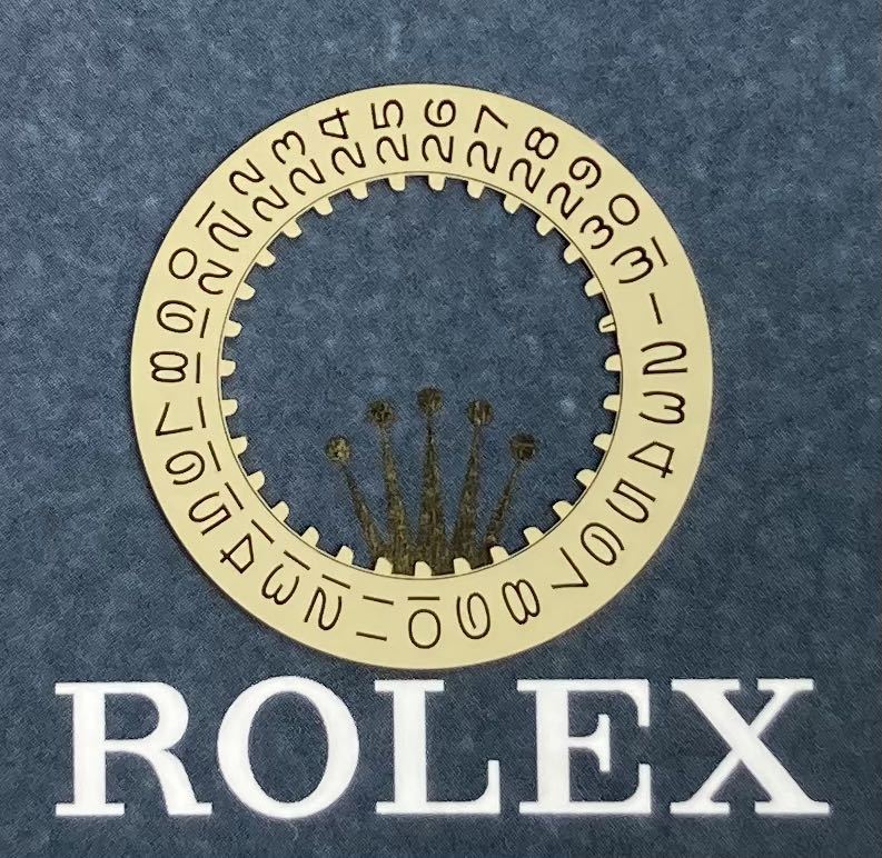 cal.3035/3135 純正 金 カレンダー ロレックス デイトジャスト 16263 16013 16233 116233 15200 15233 ROLEX DATEJUST gold calendar b_画像1