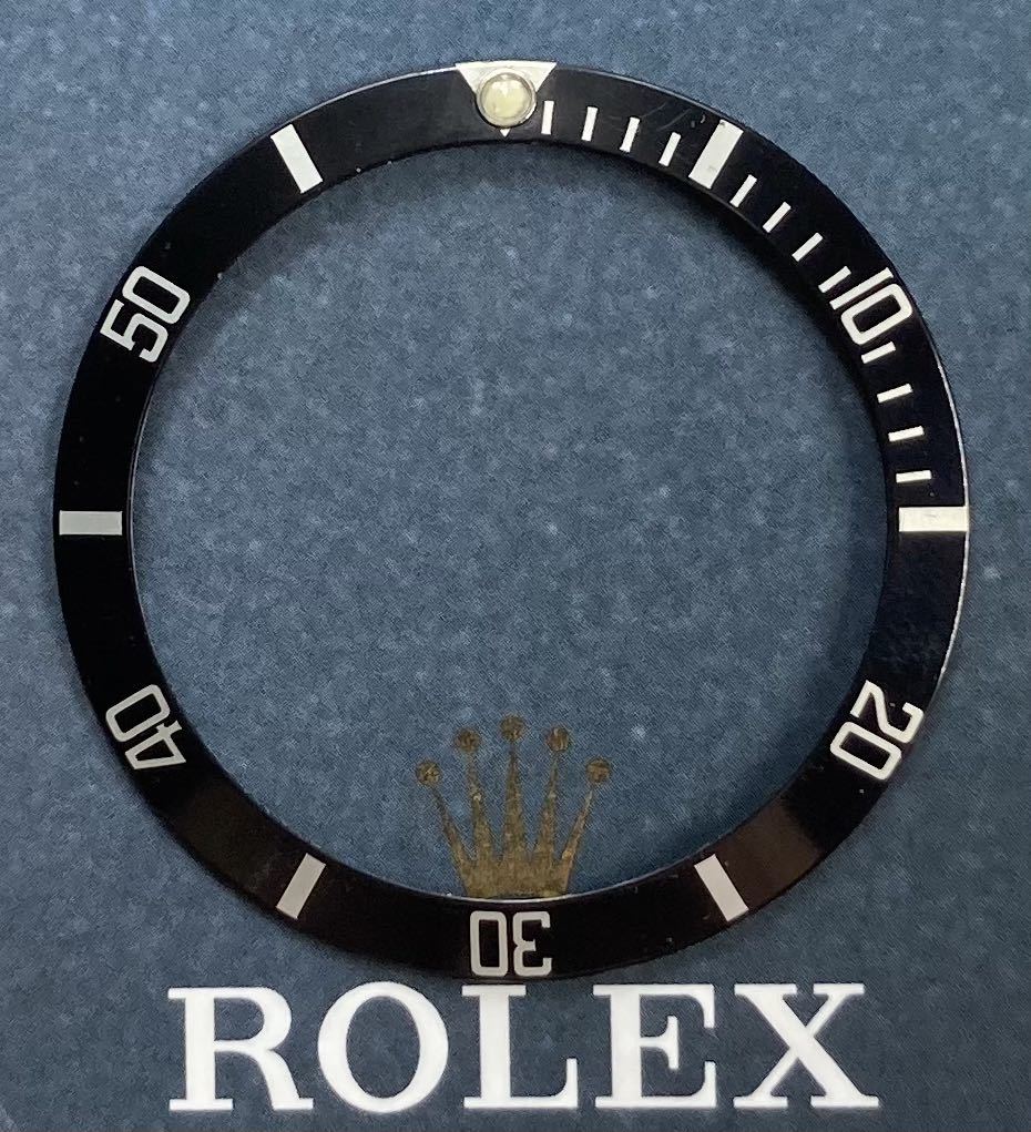 純正品 トリチウム ロレックス サブマリーナ ベゼル 16610 16800 168000 ROLEX SUBMARINER bezel 93150 93250 580 tritiumの画像1