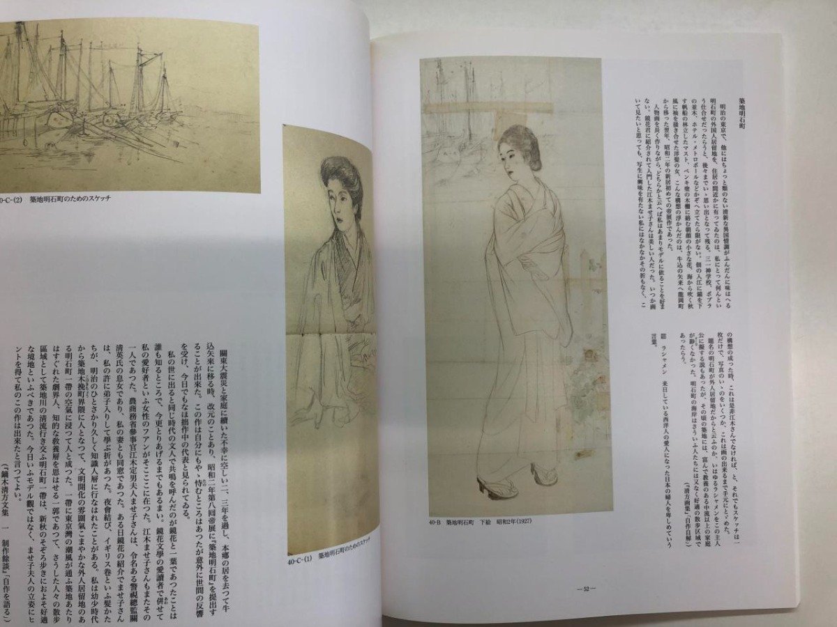 ★　【図録　鏑木清方記念美術館　収蔵品図録-作品編-　鎌倉市鏑木清方記念美術館　2001年】116-02309_画像6