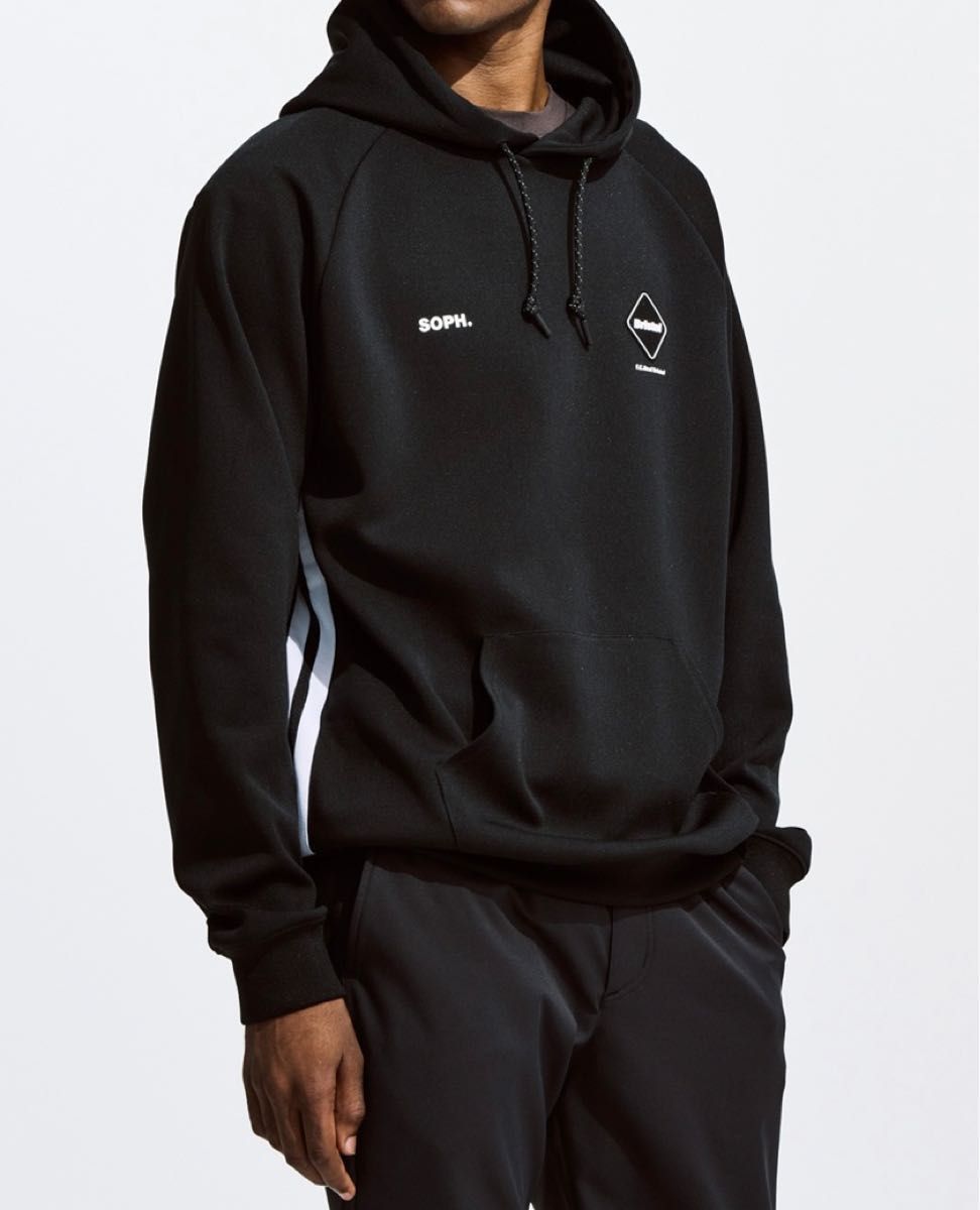 ラスト1点です FCRB TRAINING TRACK HOODIE パーカー ブラック L