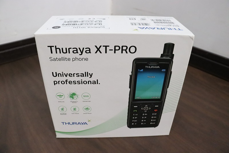 P1275◆Thuraya/スラーヤ◆衛星電話◆XT-PRO 501TH◆ほぼ未使用◆アウトドア◆防災◆山◆船◆釣り◆NW利用制限確認〇_画像2