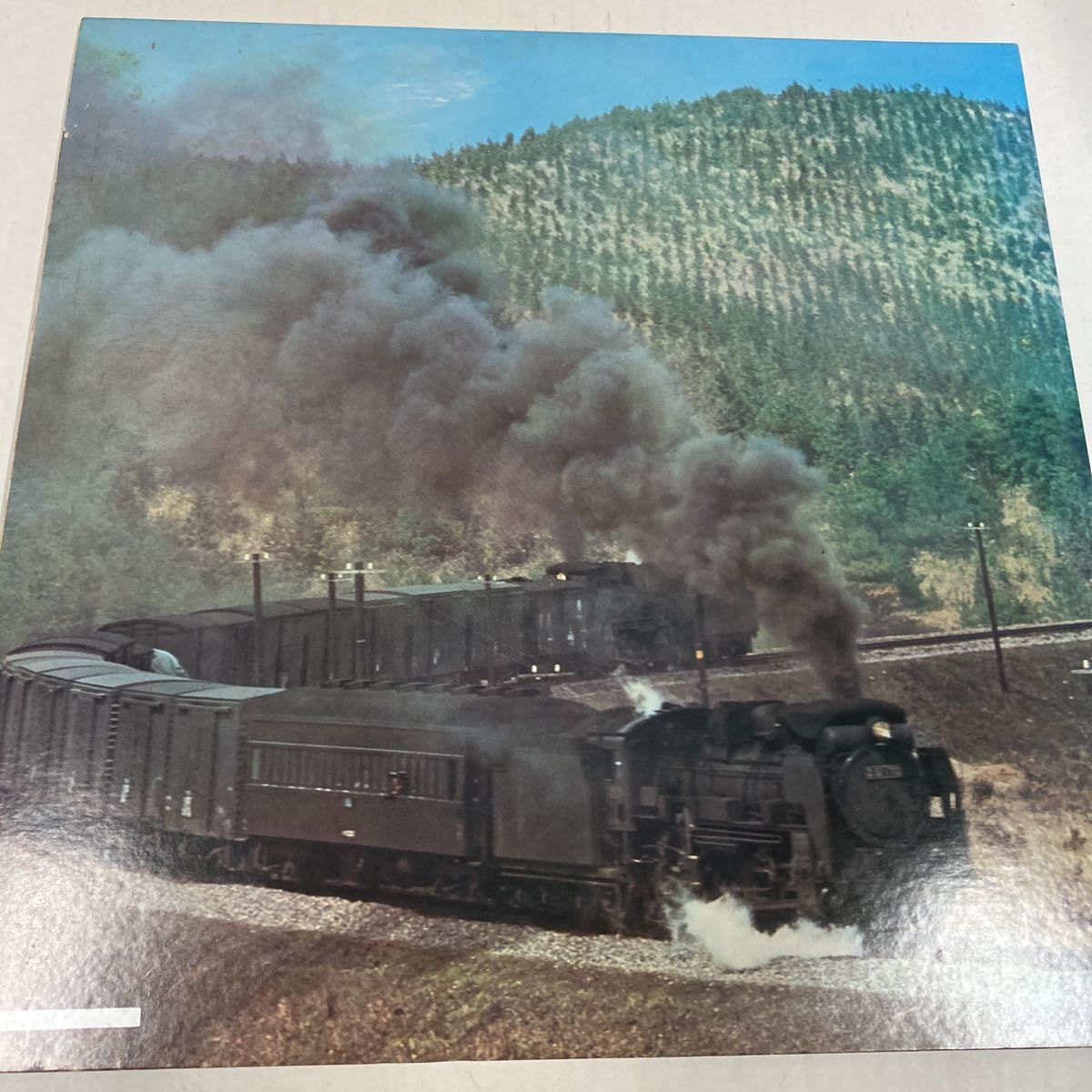 レコード 国鉄 現役 蒸気機関車のすべて　D51 生録　年代物　ドキュメンタリー_画像3