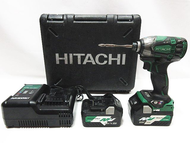 日立工機 ハイコーキ WH18DDL2 本体 WH36DA バッテリ×2 BSL36A18 充電