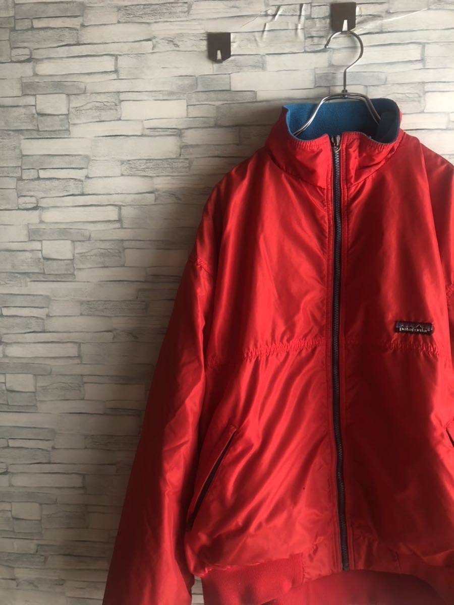 Patagoniaパタゴニア□USED 93年 雪なし Shelled Capilene フレンチ