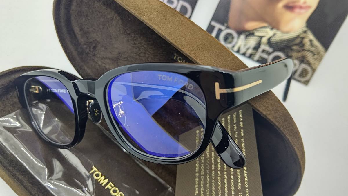 最高級 ブルーカットレンズ アジアンモデル 眼鏡 トムフォード 新品 新