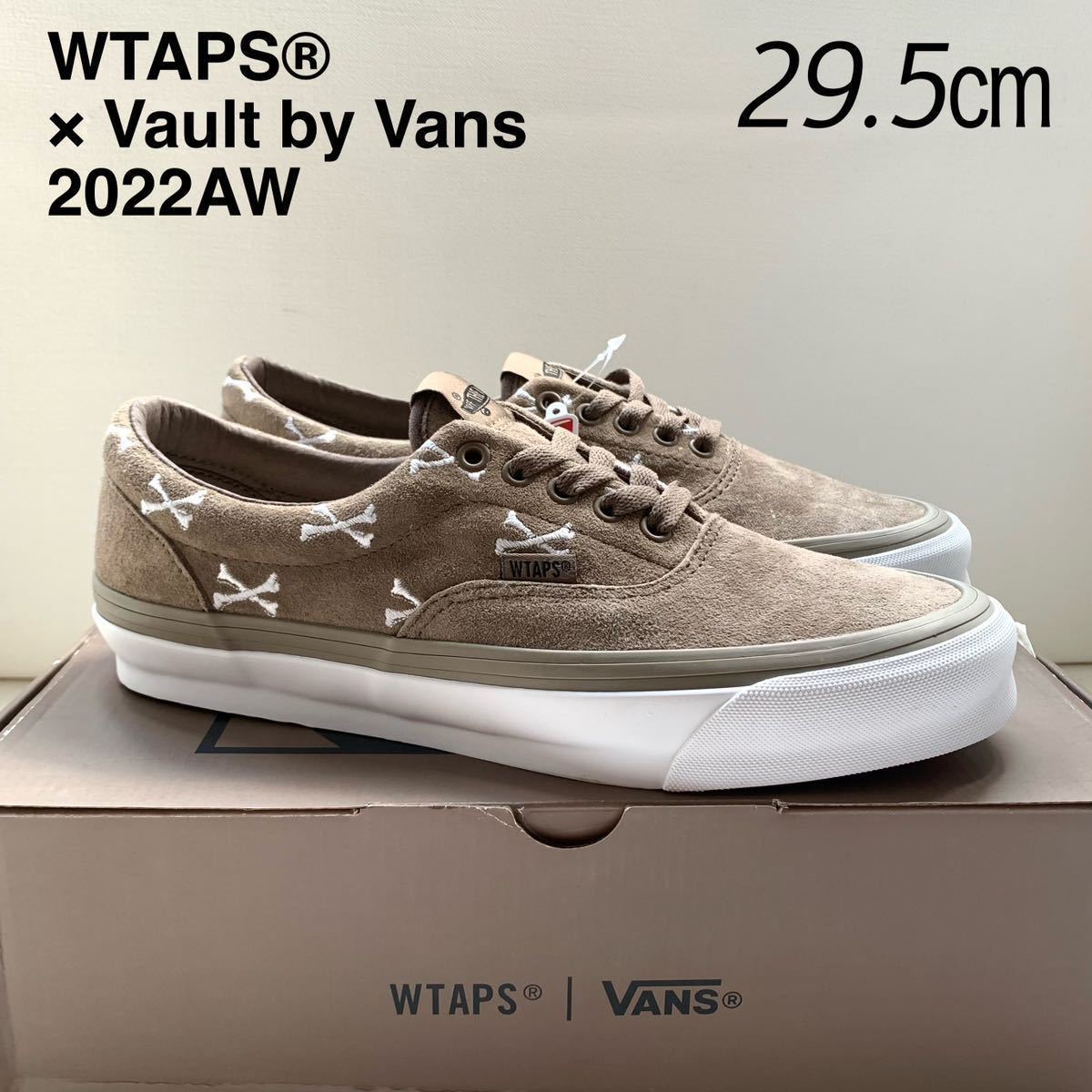 新品 WTAPS ダブルタップス VANS VAULT バンズ コラボ OG ERA LX エラ 29.5㎝ コヨーテブラウン スニーカー クロスボーン US11.5 送料無料_画像1