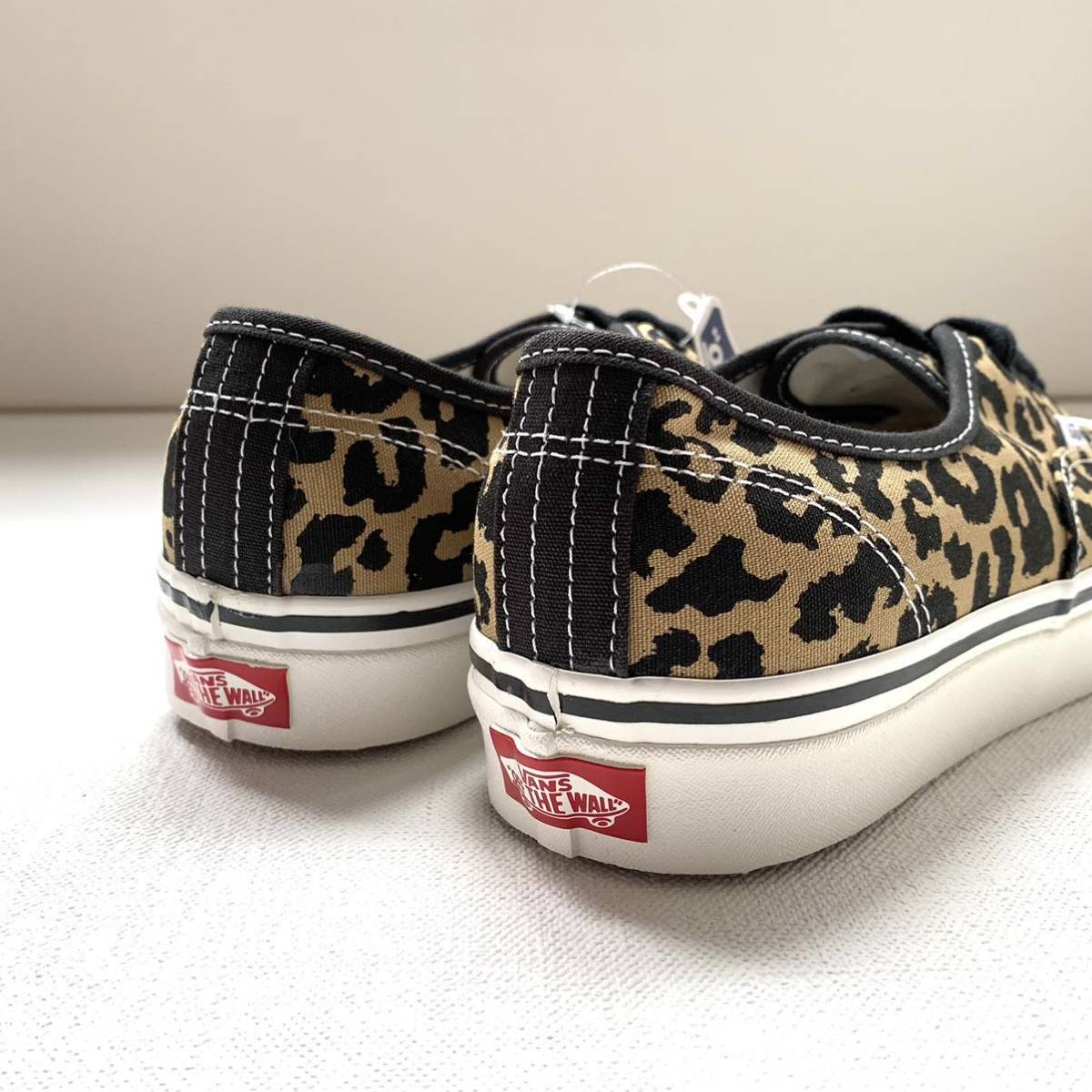 新品 VANS バンズ アナハイム ファクトリー ANAHEIM オーセンティック 44DX スニーカー 25.5㎝ US企画 レオパード 黒 ヒョウ柄 送料無料の画像4