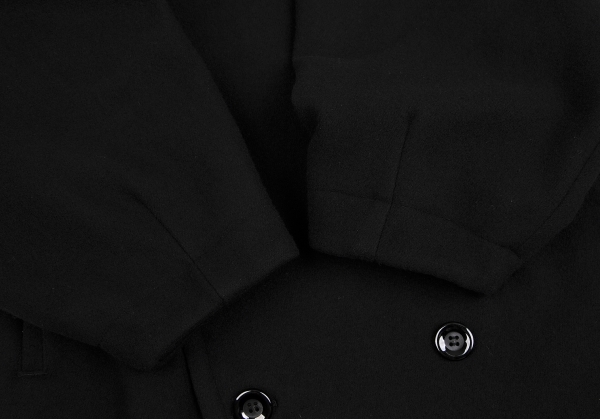  Limi feu LIMI feu wool melt n shawl color double coat black S [ lady's ]