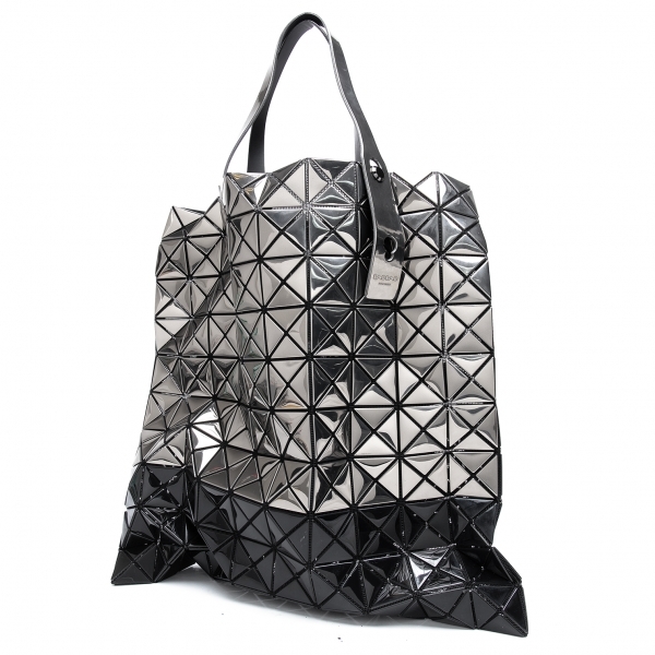 ba over o Issey Miyake platinum bai color Large tote bag gunmetal black [ lady's ]