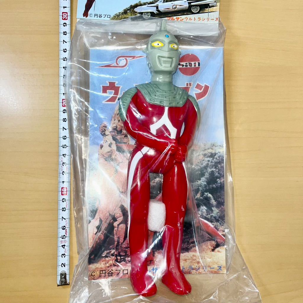 マルサン ウルトラセブン 450 Glow in the dark HEAD ver. GID ツブラヤストア オンライン 限定 ソフビ sofvi marusan ultraman ラスト1の画像3