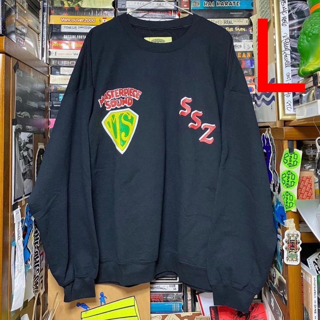 MASTERPIECE SOUND ロゴ HOODIE OXグレー Lサイズ チャンピオン